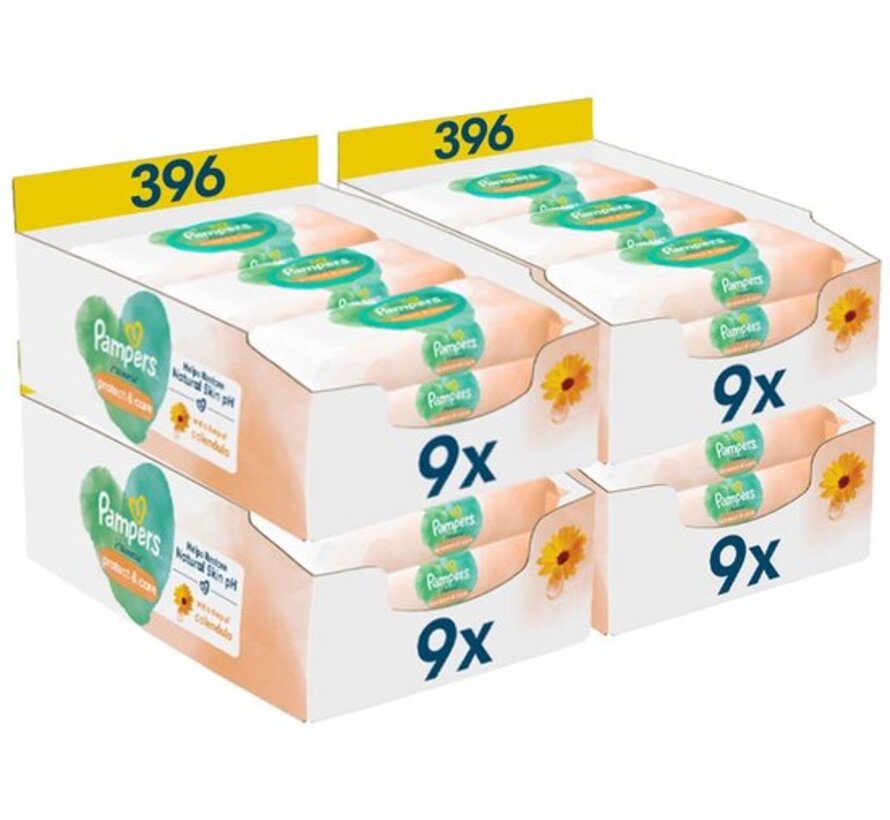Harmonie Protect & Care Billendoekjes / Babydoekjes - 36x 44 stuks