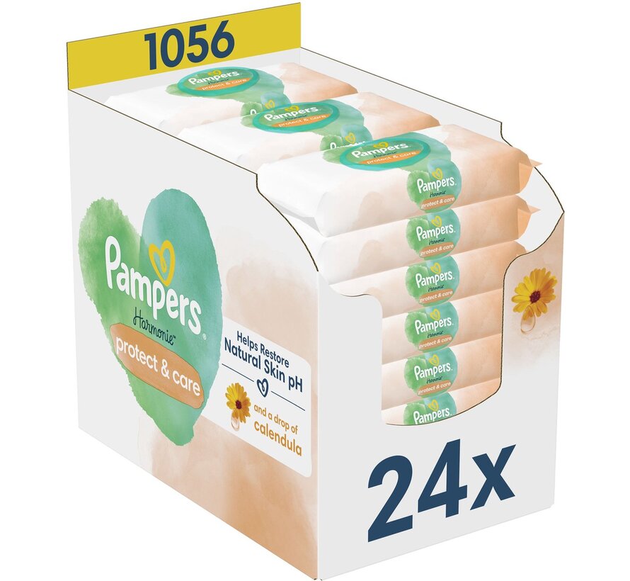 Harmonie Protect & Care Billendoekjes / Babydoekjes - 24x 44 stuks