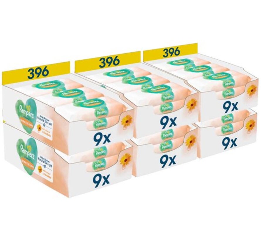 Harmonie Protect & Care Billendoekjes / Babydoekjes - 54x 44 stuks