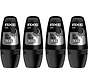 Black Anti-Transpirant - Deodorant Roller - 4x 50ml