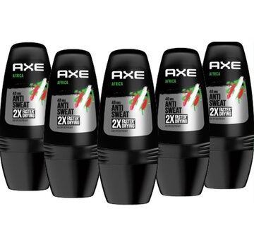 Axe Africa Anti-Transpirant - Deodorant Roller - 6x 50ml