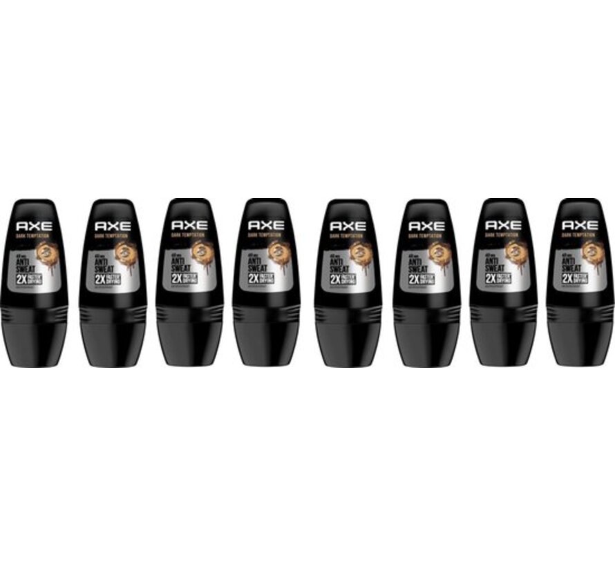 Dark Temptation Anti-Transpirant - Deodorant Roller - 8x 50ml