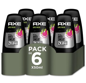 Axe Epic Fresh Anti-Transpirant - Deodorant Roller - 6x 50ml