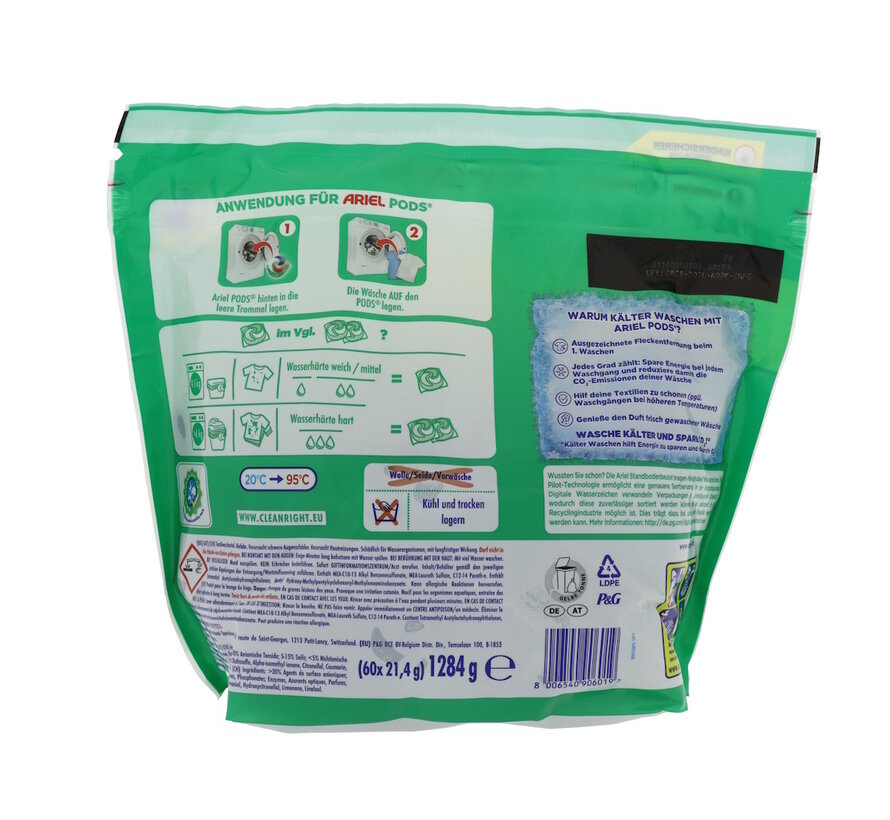 All-in-1 Original / Universal+ Wasmiddel Pods - 60 stuks Wascapsules