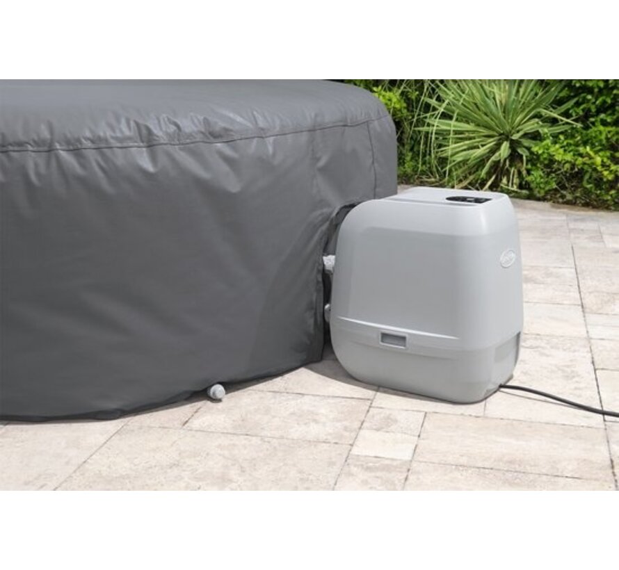 Lay-Z-Spa cover EnergySense - Thermo afdekking rond 216x80cm grijs