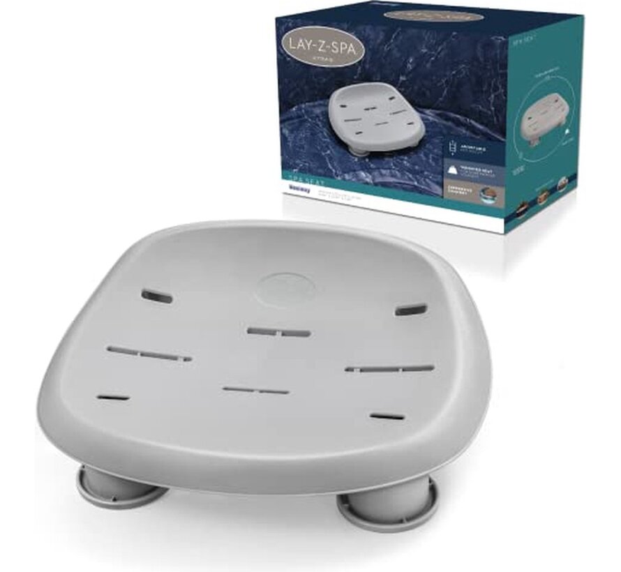 Lay-Z-Spa zitje - In hoogte verstelbaar - Grijs