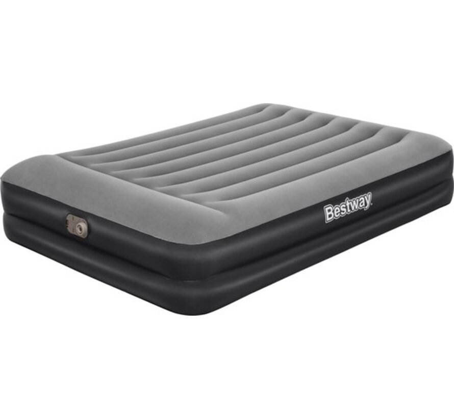 Tritech Queen 2-Persoons Luchtbed - Ingebouwde pomp - 203x152x46cm