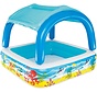 Kinder zwembad Beach Buddy met zonnedak - 140x140x114cm