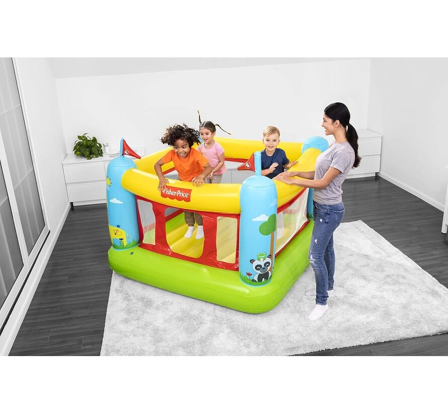 Fisher-Price Opblaasbaar Springkasteel Bouncetastic (175x173x135cm)