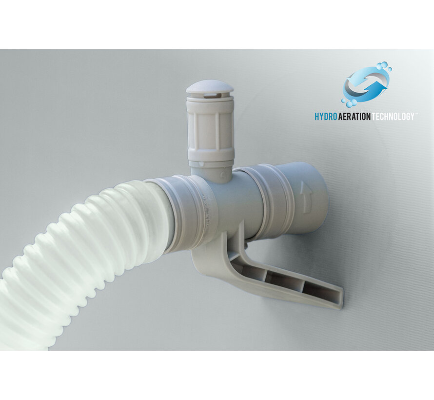 Prism - metalen frame zwembad - met filterpomp - Ø366cm diameter - 76cm hoog