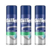 Gillette Series Scheergel Sensitive - Gevoelige huid - 3x 200ml