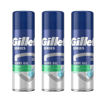 Gillette Series Scheergel Sensitive - Gevoelige huid - 3x 200ml