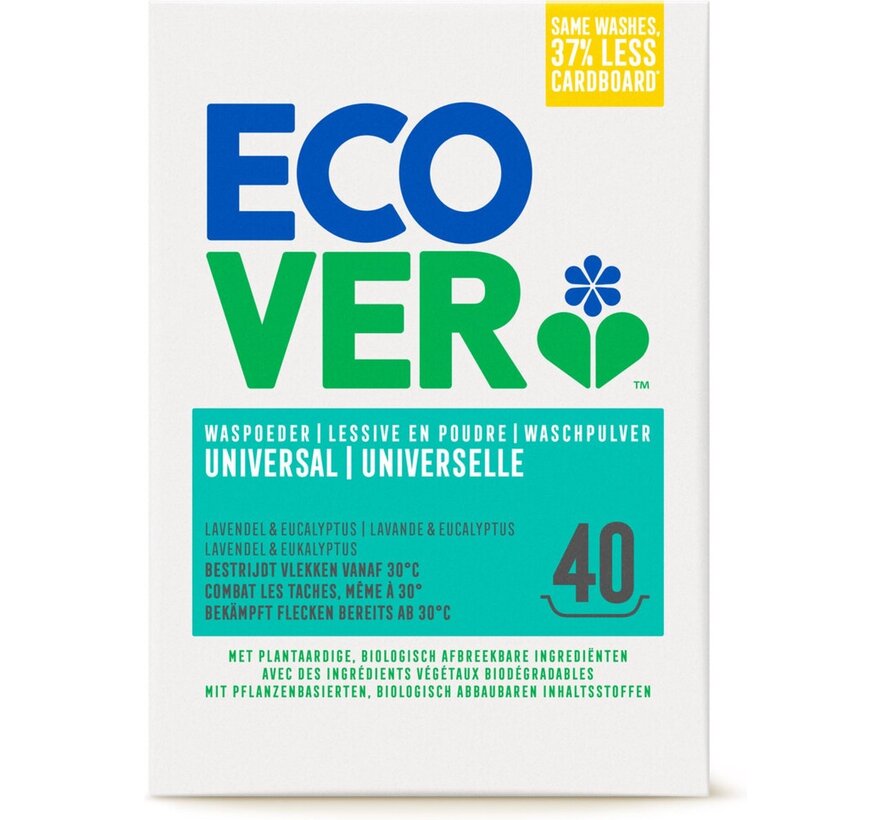 Universal Waspoeder (3KG) - 2x 40 wasbeurten