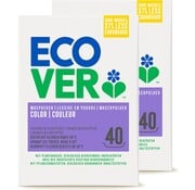 Ecover Color Waspoeder (3KG) - 2x 40 wasbeurten