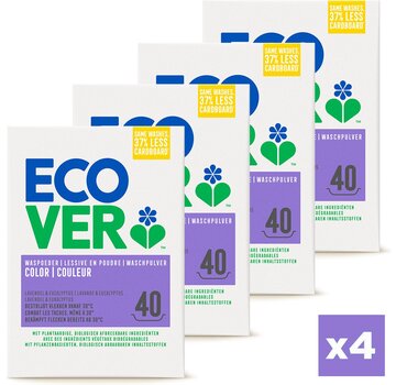 Ecover Color Waspoeder (3KG) - 4x 40 wasbeurten