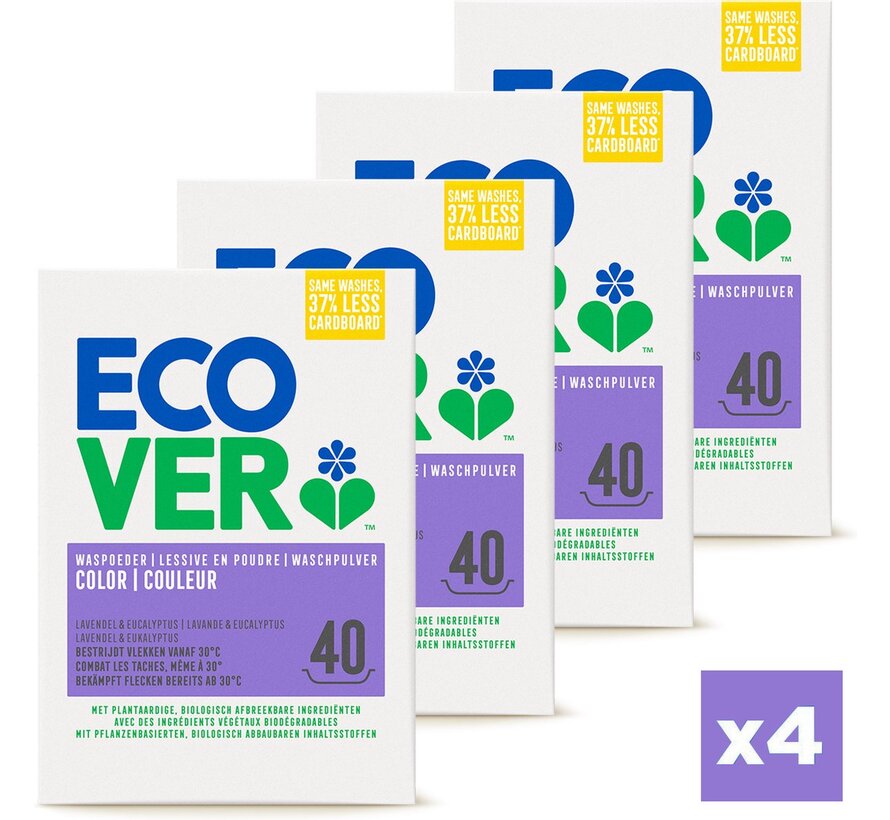 Color Waspoeder (3KG) - 4x 40 wasbeurten