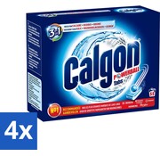 Calgon 3in1 Power Powerball Tabs - Wasmachine Reiniger en Anti kalk - 4x 55 Wasbeurten