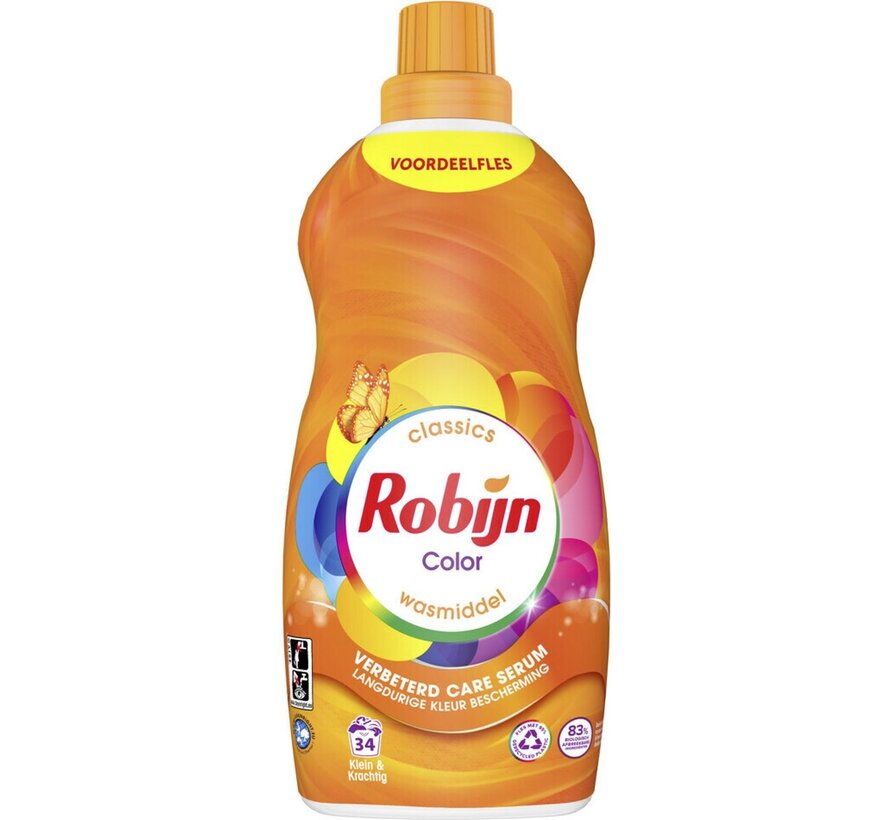 Color - Klein & Krachtig - Vloeibaar wasmiddel (1,19L) - 2x 34 wasbeurten