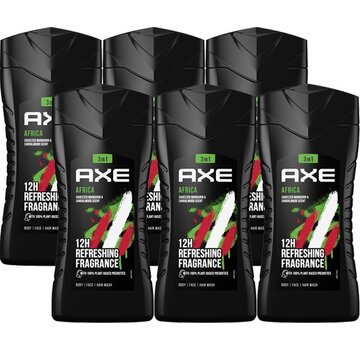 Axe Douchegel Africa Bodywash 3in1 - 6x 250ml