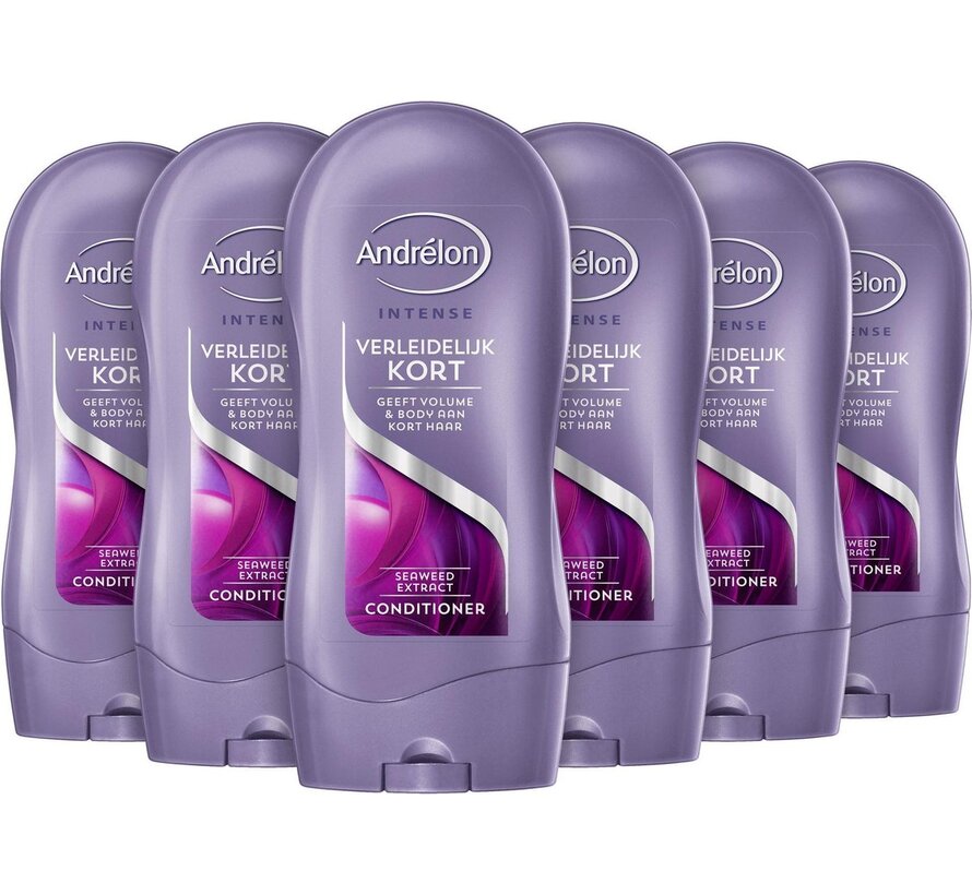 Classic Verleidelijk Kort - Conditioner - 6x 300ml Voordeelverpakking