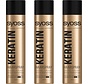 Keratine Haarspray - Sterke Fixatie (48 uur) - 3x 400ml