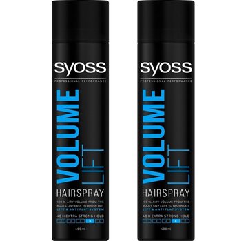 Syoss Volume Lift Haarspray - Sterke Fixatie (48 uur) - 2x 400ml