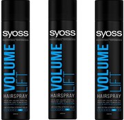 Syoss Volume Lift Haarspray - Sterke Fixatie (48 uur) - 3x 400ml
