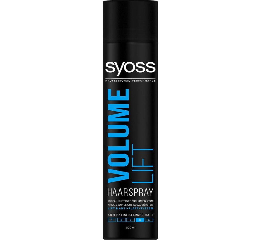 Volume Lift Haarspray - Sterke Fixatie (48 uur) - 4x 400ml