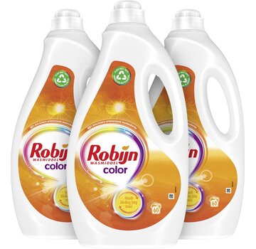 Robijn Color - Vloeibaar Wasmiddel (3x 3000ml) - 3x 60 wasbeurten