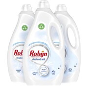 Robijn Stralend Wit - Vloeibaar Wasmiddel (3x 3000ml) - 3x 60 wasbeurten
