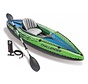 Intex 1-Persoons opblaasbare kajak set - Challenger K1 - 76cm breed x 274cm lang x 33cm hoog