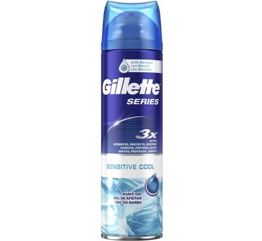 Series Scheergel Sensitive - Cooling - 6x 200ml