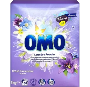Omo Lavendel Waspoeder (5KG) - 100 wasbeurten