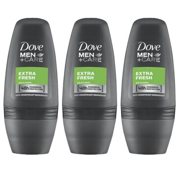 Dove Men+Care Extra Fresh - Deodorant Roller - 3x 50ml