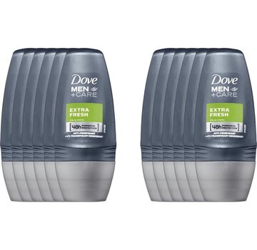 Dove Men+Care Extra Fresh - Deodorant Roller - 12x 50ml - Voordeelverpakking