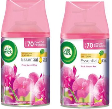 Air Wick Freshmatic Navulling - Pink Sweet Pea - 2x 250ml
