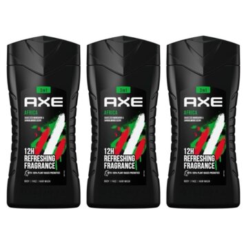 Axe Douchegel Africa Bodywash XL - 3x 400ml