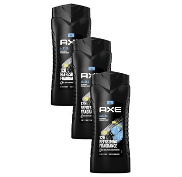 Axe Douchegel Alaska 3in1 Bodywash XL - 3x 400ml