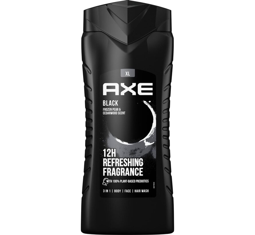 Douchegel Black Bodywash XL - 12x 400ml - Voordeelverpakking