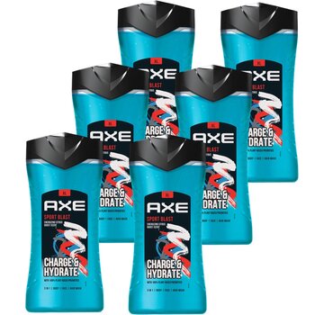 Axe Douchegel Sport Blast 3in1 Bodywash XL - 6x 400ml