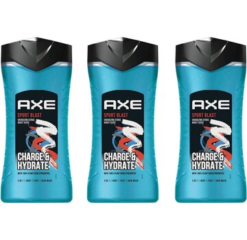 Axe Douchegel Sport Blast 3in1 Bodywash XL - 3x 400ml
