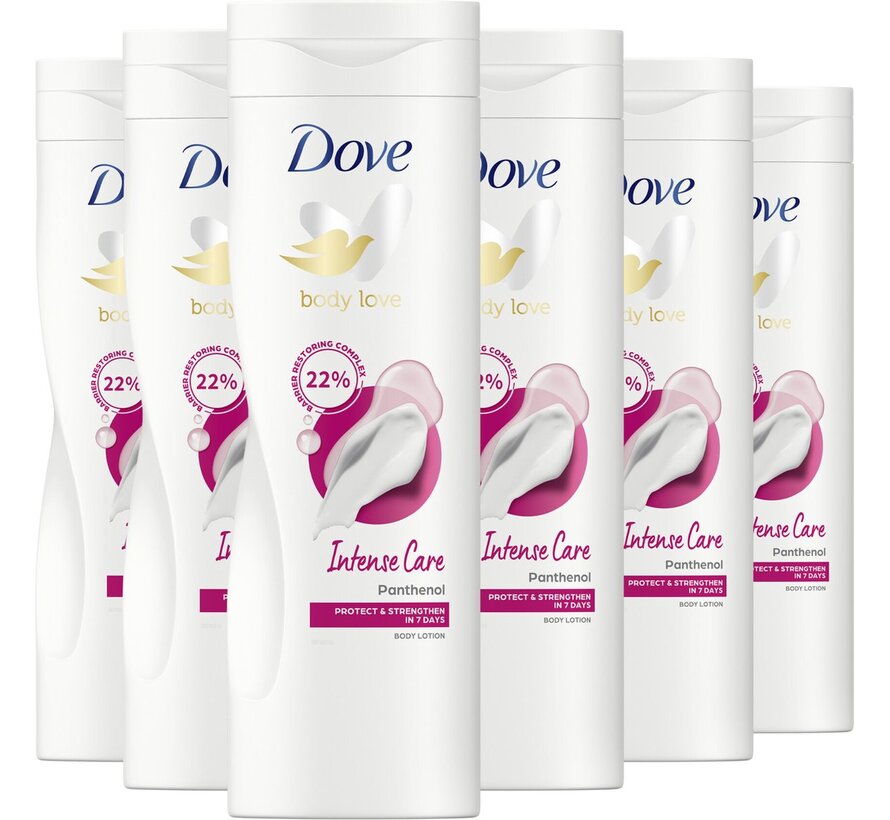 Body Love - Intensive Care Panthenol - Bodylotion XL  - 6x 400ml