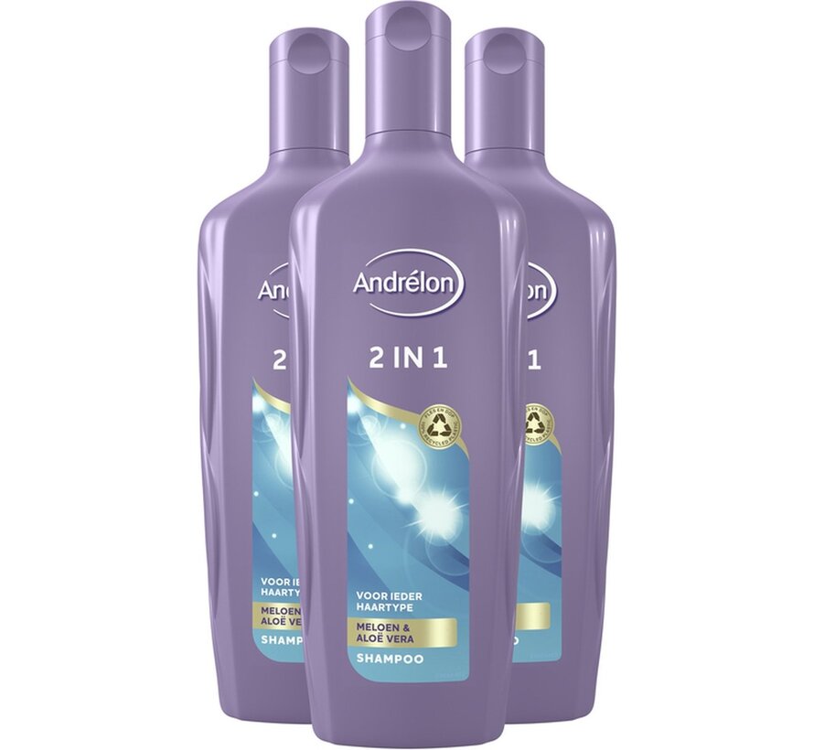 2in1 Meloen & Aloe Vera - Shampoo & Conditioner - 6x 300ml