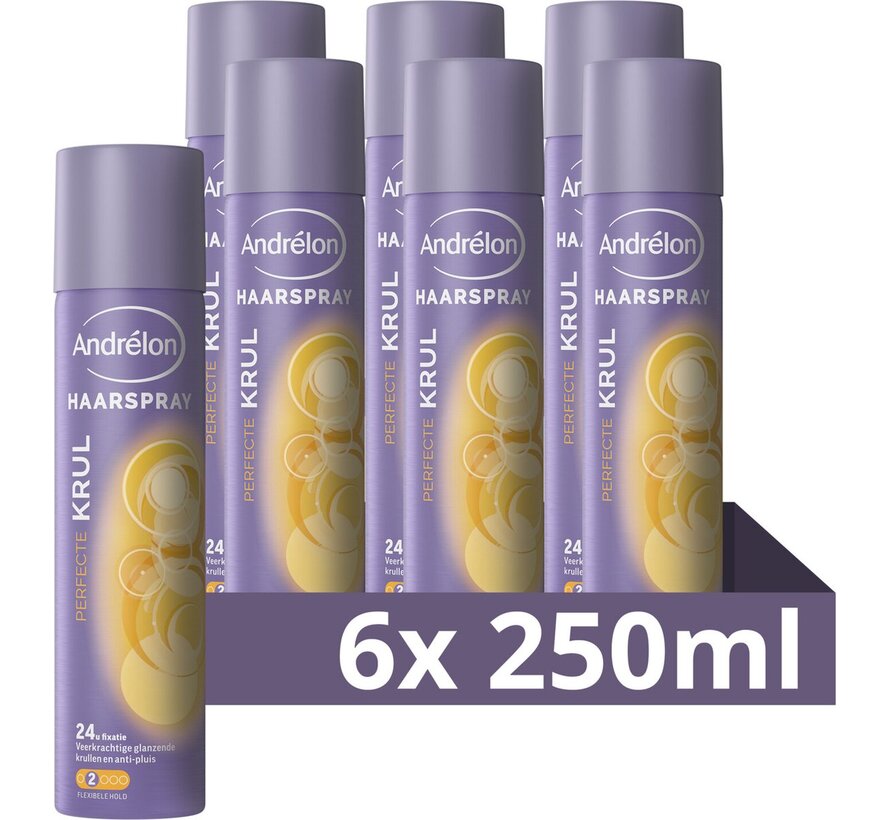 Perfecte Krul - Haarspray - 6x 250ml