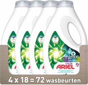 Ariel Vloeibaar Wasmiddel + Touch of Lenor Unstoppables (810ml) - 4x 18 wasbeurten