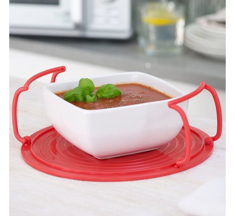 Hot Mate - Hittebestendige magnetron tray - Bekend van TV