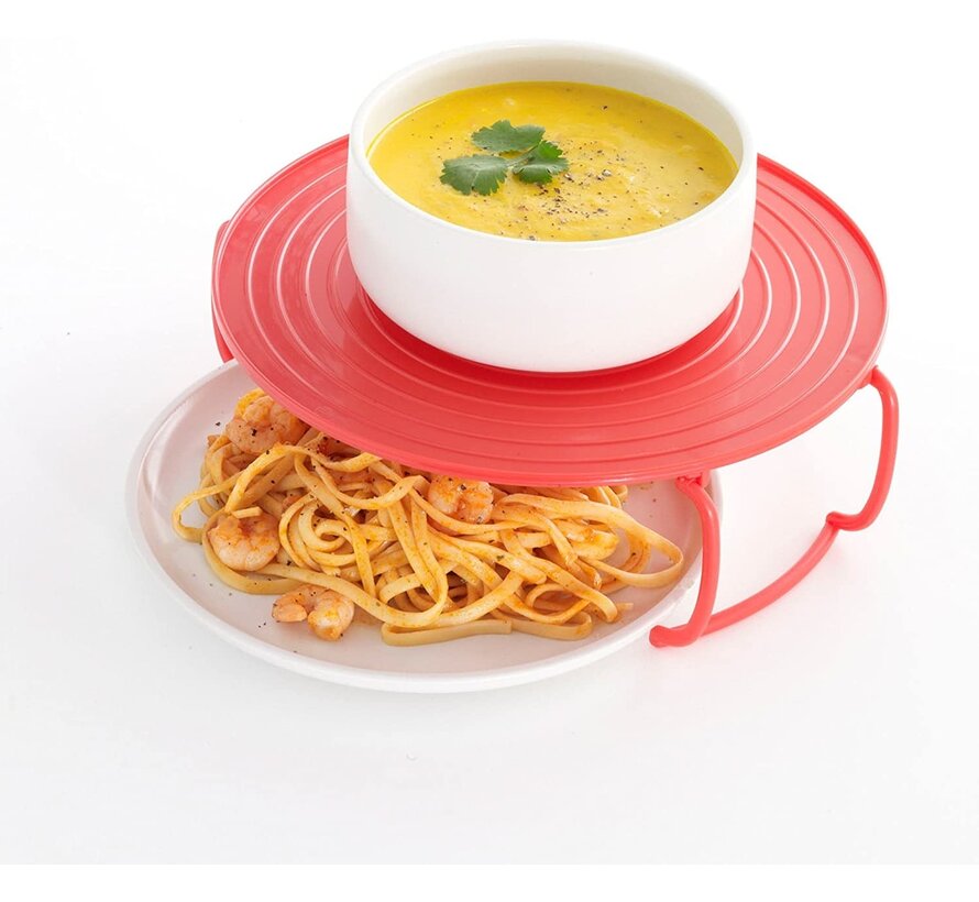 Hot Mate - Hittebestendige magnetron tray - Bekend van TV