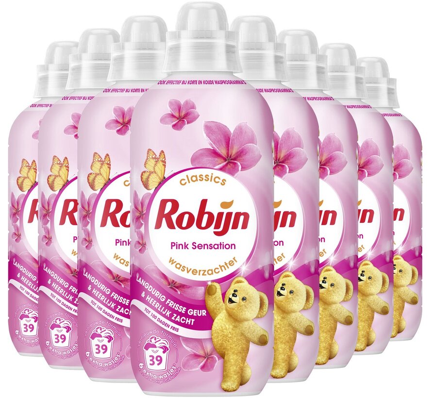 Pink Sensation (780ml) - Wasverzachter - 8x 39 wasbeurten