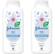 Johnson's Baby Talkpoeder / Babypoeder - Daily Care - 2x 200gr