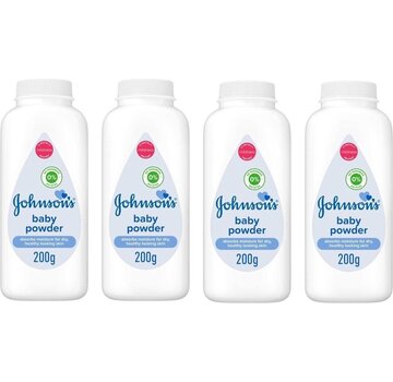 Johnson's Baby Talkpoeder / Babypoeder - Daily Care - 4x 200gr